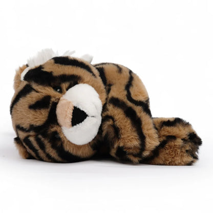 One Love Zenda Tiger ONL724 ultra-soft weighted tiger plush toy made from recycled materials