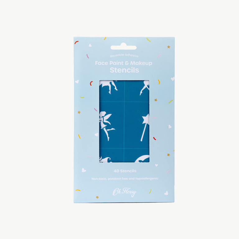 Oh Flossy - Reusable Adhesive Face Paint & Makeup Stencils