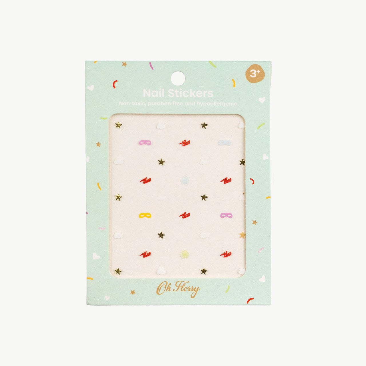 Oh Flossy Nail Stickers - Super Hero