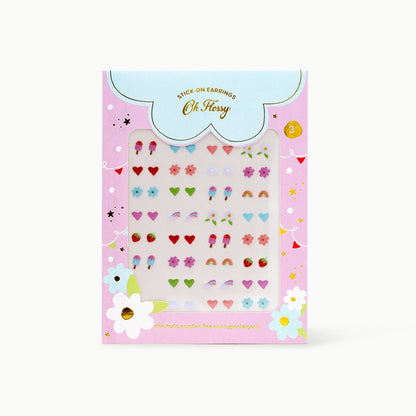 Oh Flossy Stick-On Earrings