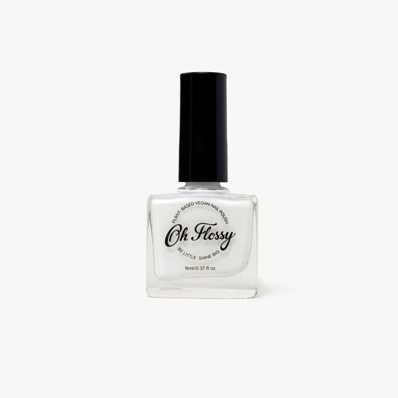 Oh Flossy Nail Polish - Peaceful - White