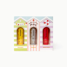 Oh Flossy - Natural Lip Gloss Set - Beach Club 3 pack