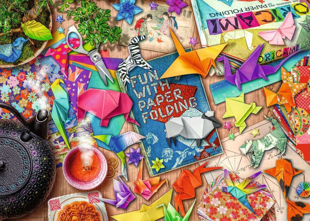 Ravensburger - Origami Meditations Puzzle 1000pc