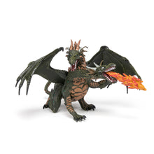 Papo -  Green Two Headed Dragon Figurine