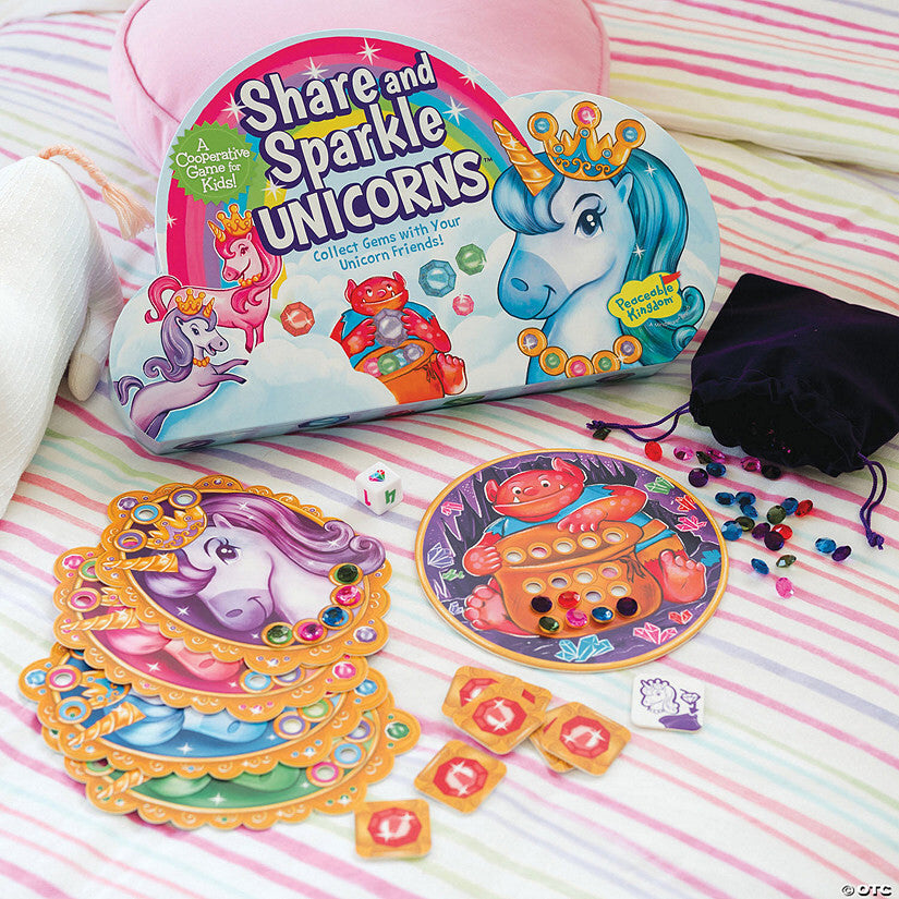 Peaceable Kingdom - Share and Sparkle Unicorns