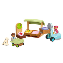 Playmobil Junior - Organic Market Stall & Forklift 71691 *Minor Box Damage*
