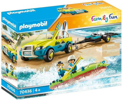 Playmobil Family Fun - Beach Car with Canoe | 70436