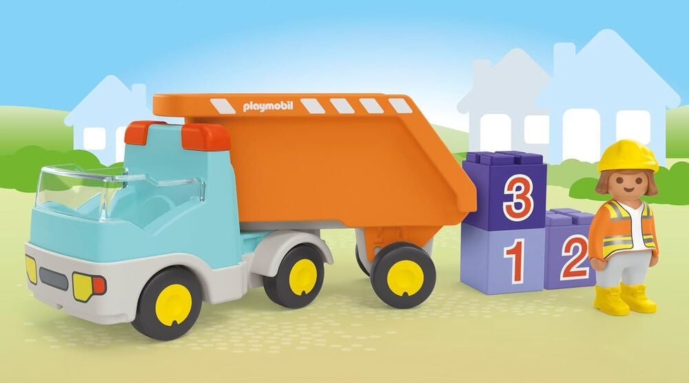 Playmobil - Junior: Dump Truck 71685 *Minor Box Damage*