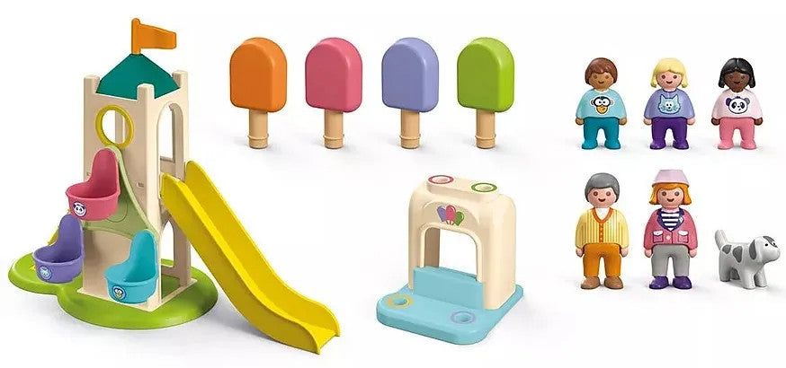 Playmobil Junior - Adventure Tower with Ice Cream Booth 71703