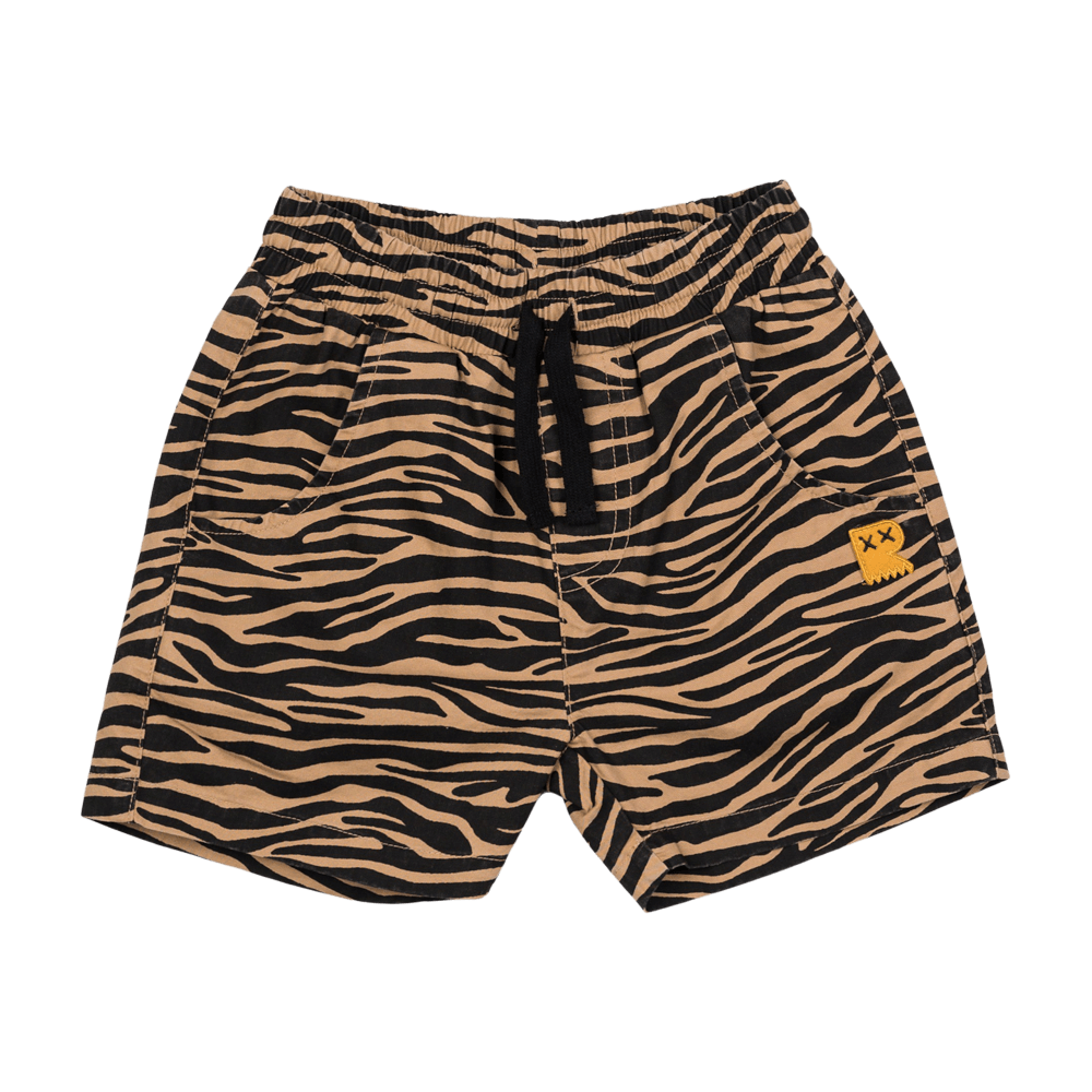 Rock Your Baby - Taupe Tiger Shorts