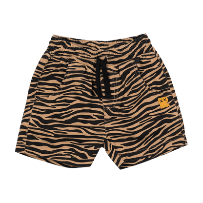Rock Your Baby - Taupe Tiger Shorts