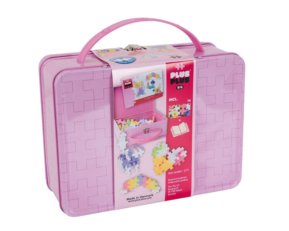 Plus-Plus - BIG - Metal Suitcase Pastel 70pc