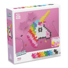 Plus-Plus Puzzle by Number Unicorn 250 piece box shown front-on against a white background