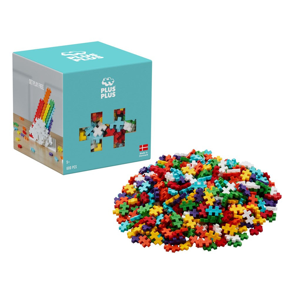 Plus-Plus - Rainbow Mix - 600pc