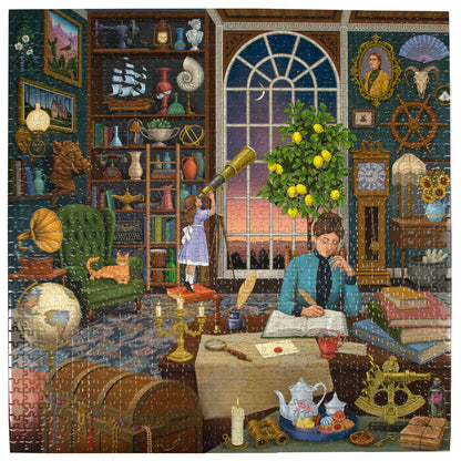 eeBoo 1000pc - Alchemist's Library Puzzle
