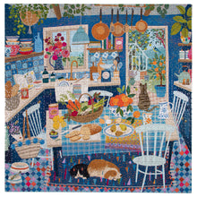 eeBoo 1000pc - Blue Kitchen Puzzle