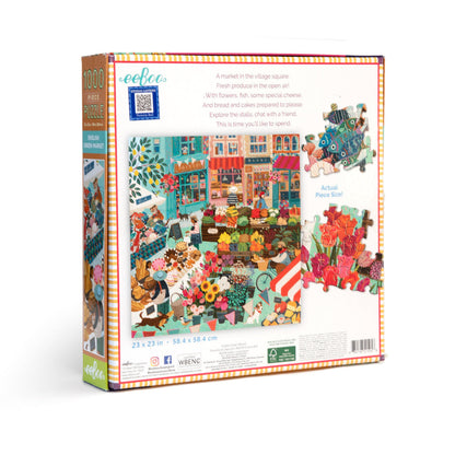 eeBoo 1000pc - English Green Market