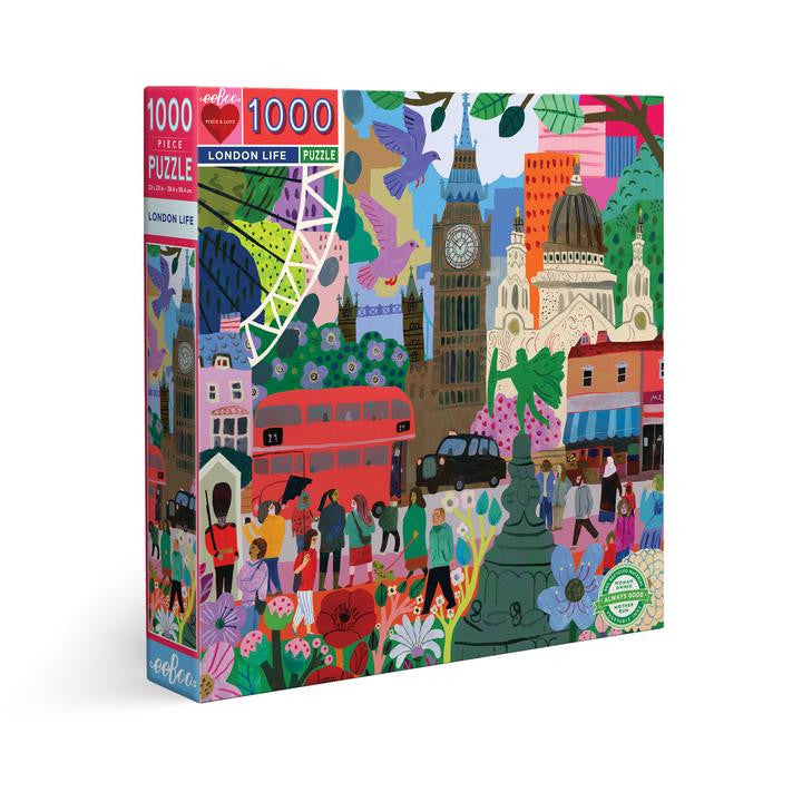 Eeboo 1000pc - London Life