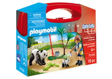 Playmobil City Life - Panda Caretaker Carry Case | 70105 | Discount Toy Co.