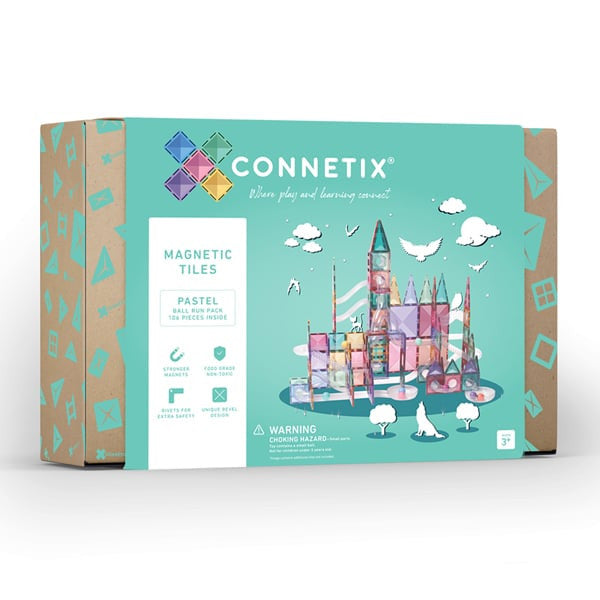 Connetix - Pastel Ball Run Pack 106pc