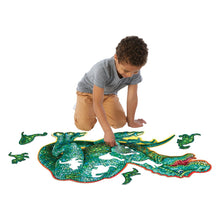 Peaceable Kingdom - Shiny Dinosaur Floor Puzzle 51pc