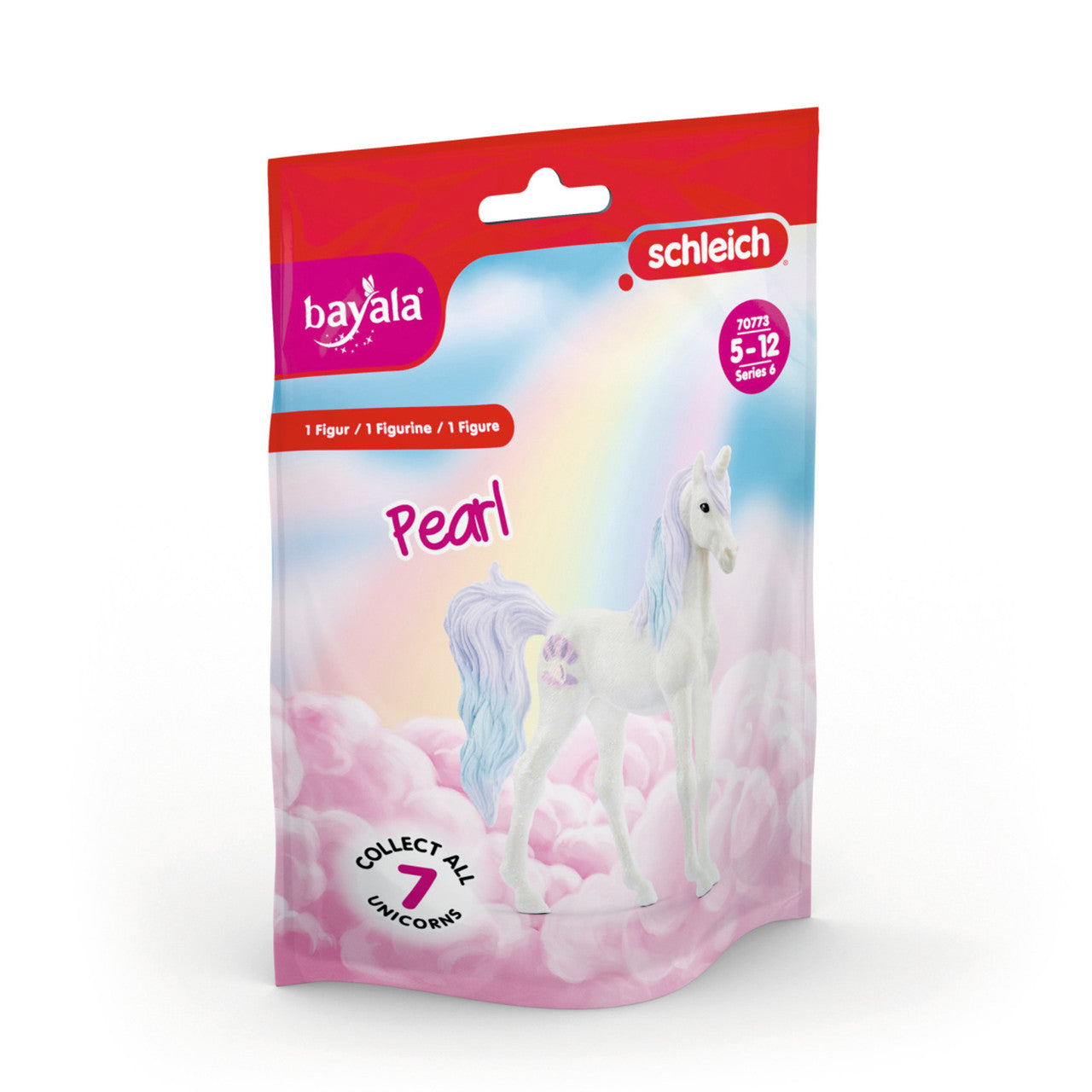 Schleich Bayala - Collectible Crystal Unicorn - Pearl 70773