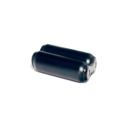 Kaiko Fidgets - Smooth Black Hand Roller in Black Carry Case