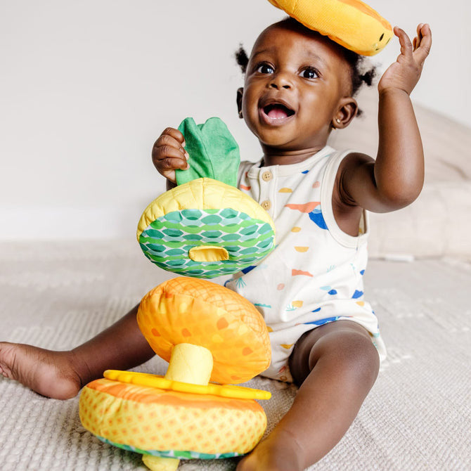 Melissa & Doug -  Pineapple Soft Stacker
