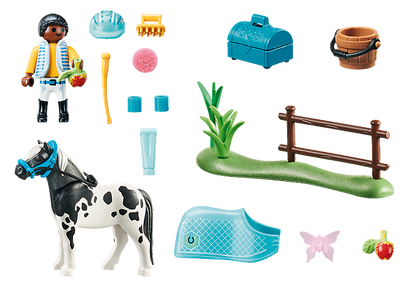 Playmobil Country -  Pony Farm - Collectible Lewitzer Pony 70515
