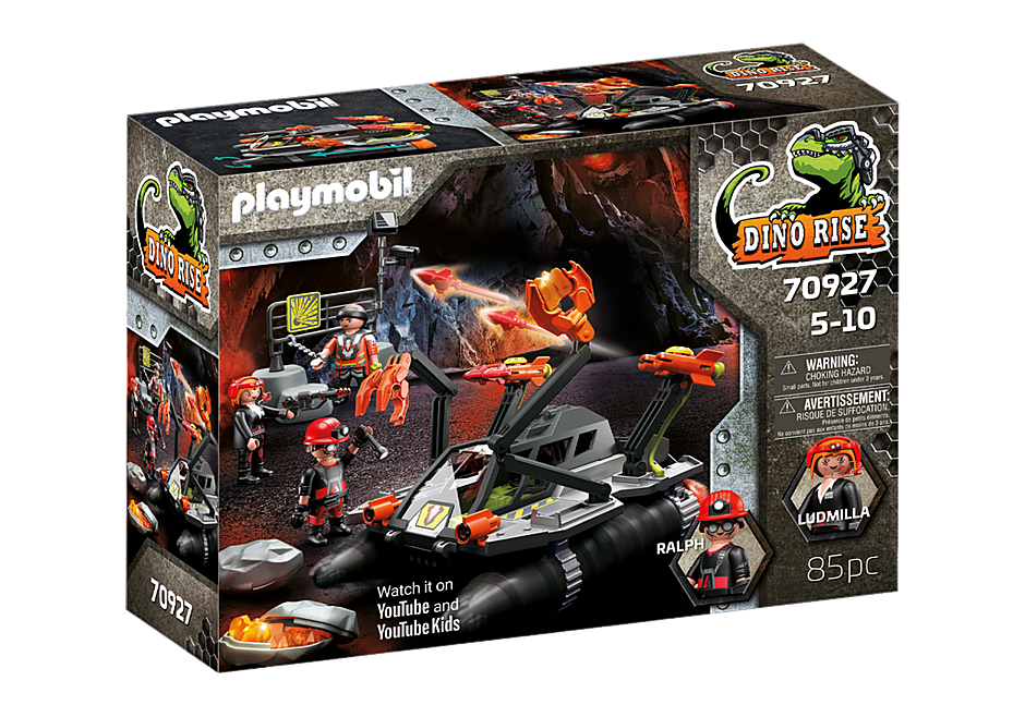 Playmobil Dino Rise - Comet Corp. Demolition Drill 70927