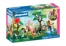 Two fairies visit their cheerful friend, the Joyling, and set off together with a unicorn and its foal on a magical outing into nature.