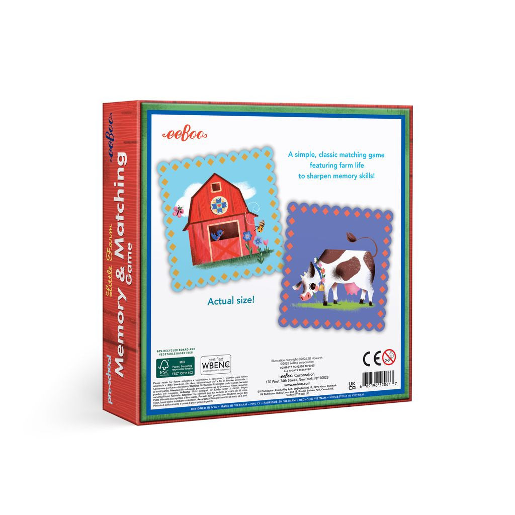 eeBoo - Memory & Matching Game – Little Farm