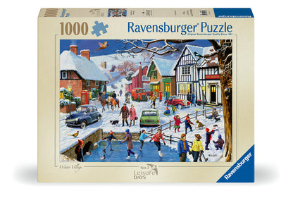 Ravensburger 1000pc - Winter Village - Leisure Days No.3