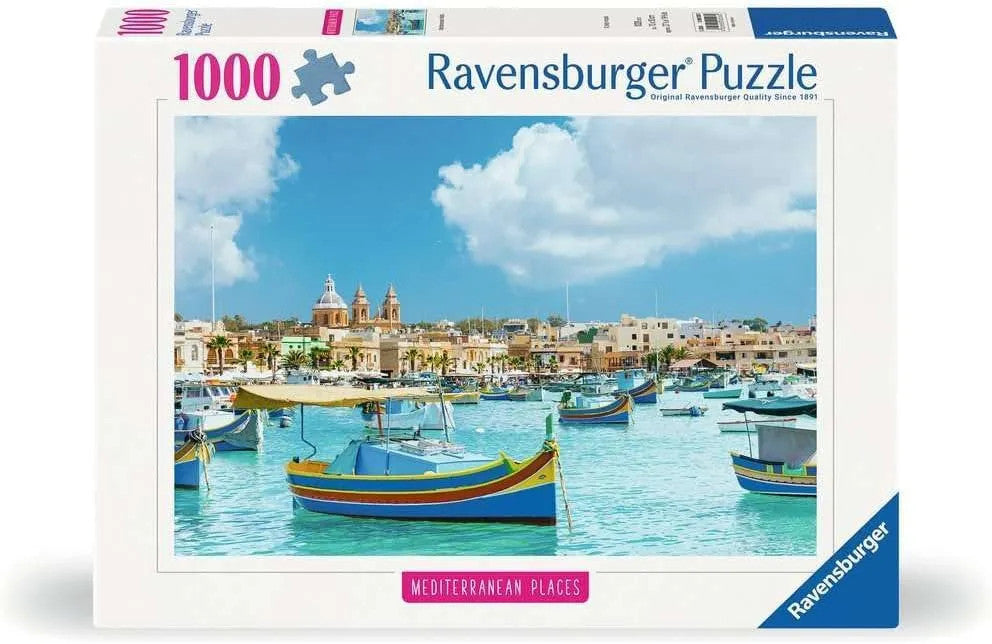 Ravensburger 1000pc - Mediterranean Malta Puzzle