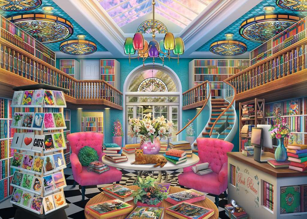 Ravensburger 1000pc - The Book Palace Puzzle