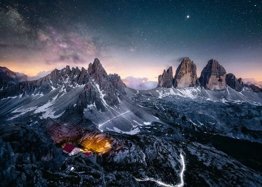 Ravensburger 1000pc - Three Peaks Dolomites Puzzle