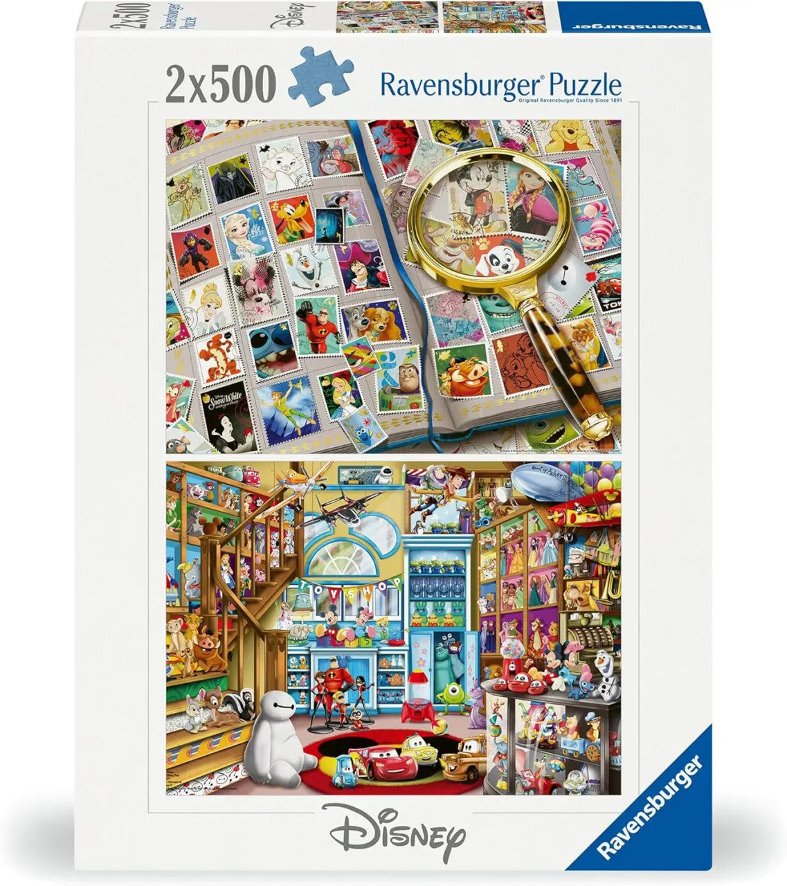 Ravensburger 2x500pc - Disney Film & Character Puzzle