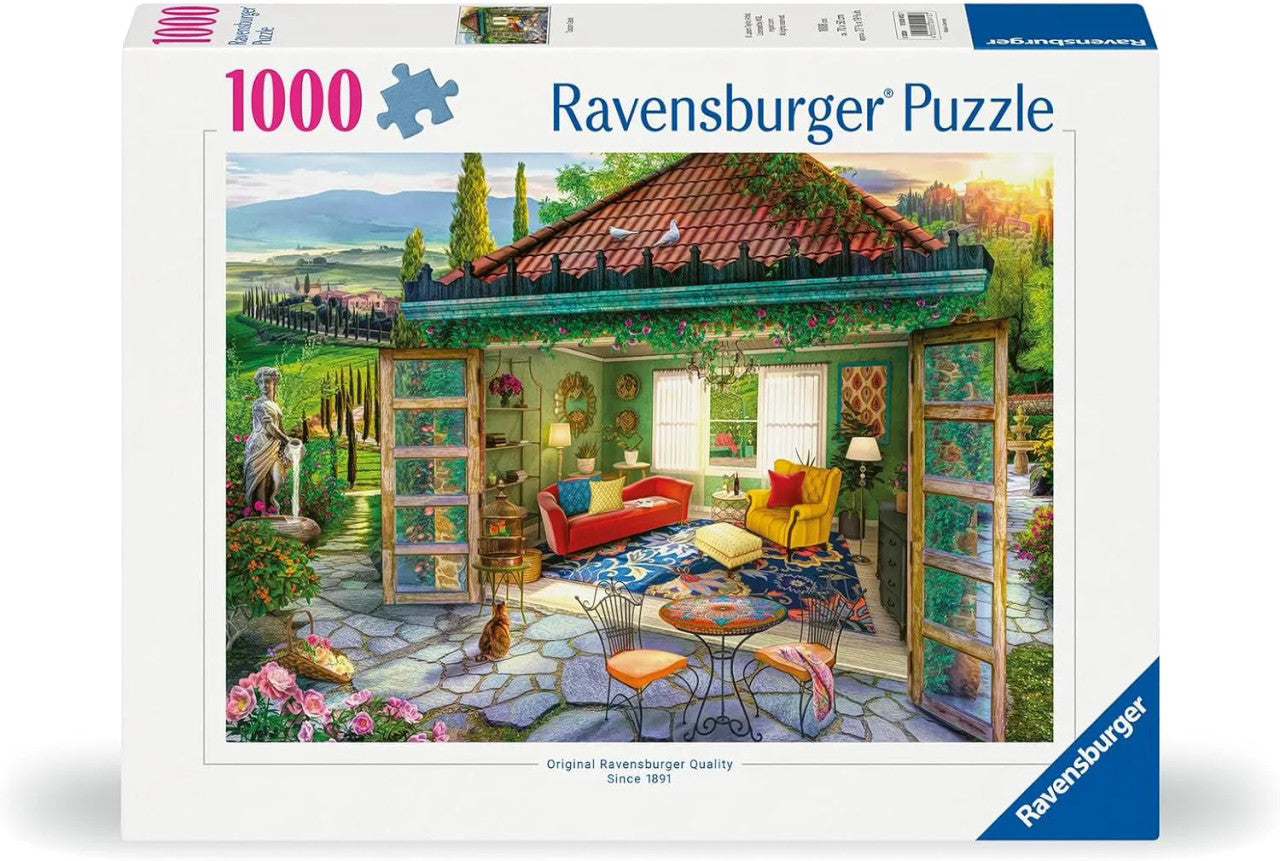 Ravensburger 1000pc - Tuscan Oasis Puzzle