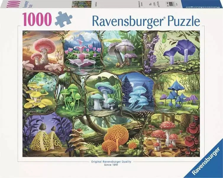 Ravensburger 1000pc -Beautiful Mushrooms Puzzle