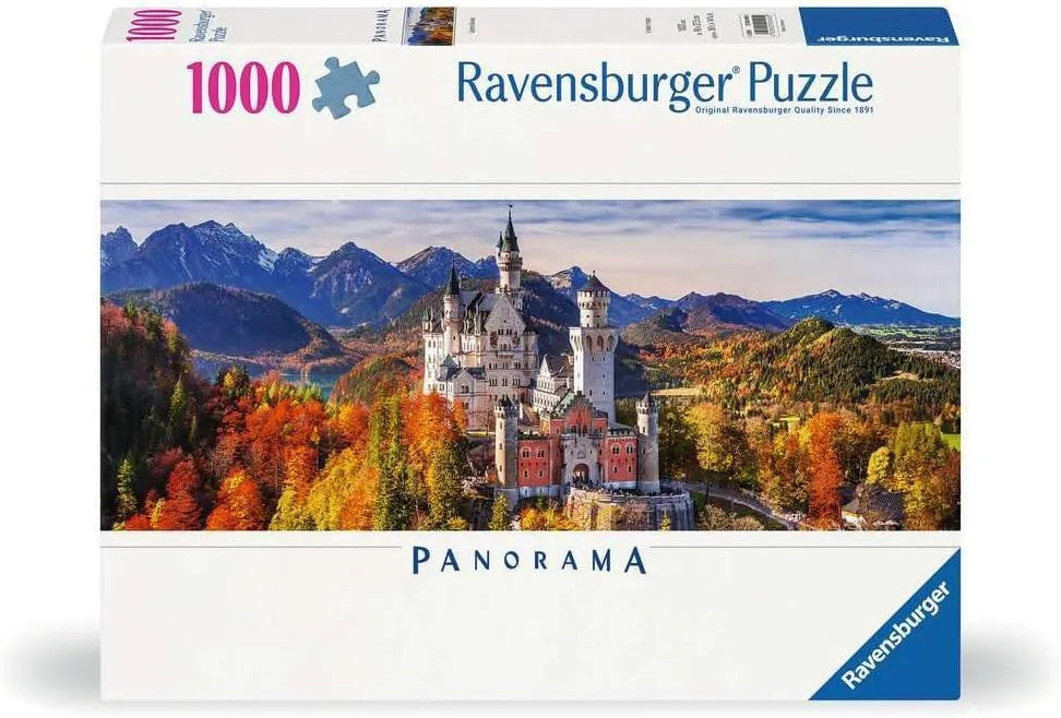 Ravensburger 1000pc - Neuschwanstein Castle Panorama Puzzle