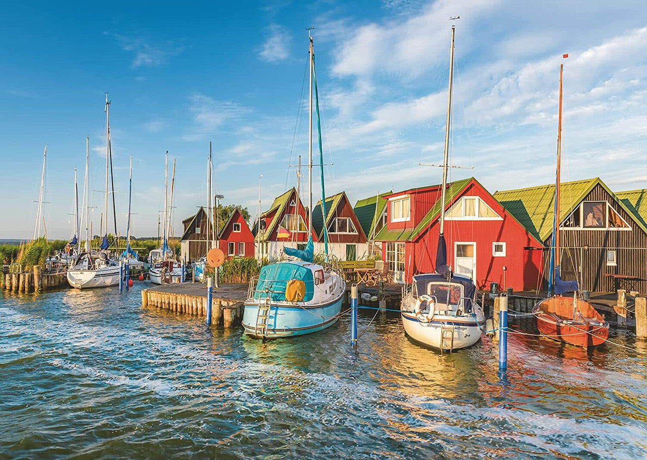 Ravensburger 1000pc - Colourful Harbourside Germany Puzzle