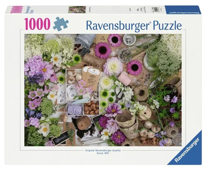 Ravensburger 1000pc - Splendid Flower Love Puzzle