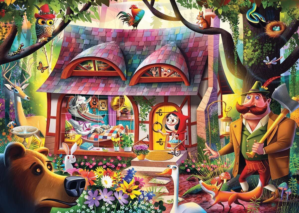 Ravensburger 1000pc - Come In Red Riding Hood Puzzle