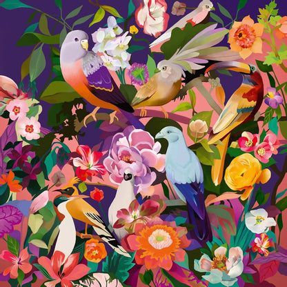 Ravensburger 750pc - Bird Watching Art & Soul Square Puzzle