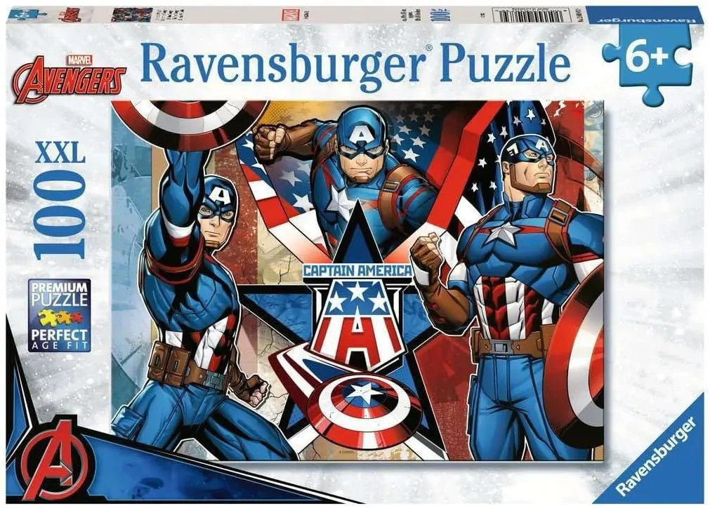 Ravensburger 100pc - Marvel Captain America Puzzle