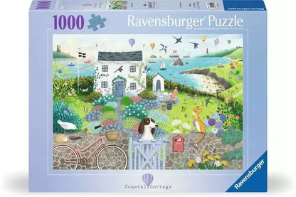Ravensburger 1000pc - Coastal Cottage Puzzle **Damaged Packaging**