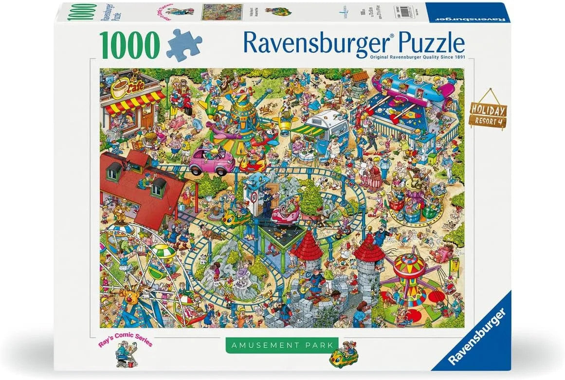 Ravensburger 1000pc - Holiday Resort 4 - Amusement Park Puzzle