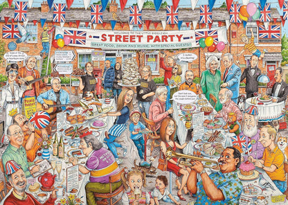 Ravensburger 1000pc - The Street Party Puzzle