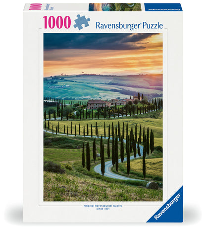 Ravensburger 1000pc - Orcia Valley Tuscany Puzzle
