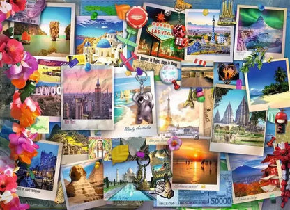 Ravensburger 500pc -  World Travel Pinboard Puzzle